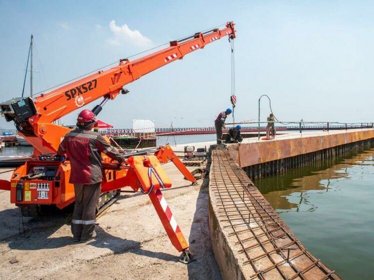 На ремонт другої частини пірса в Маріуполі "Метінвест" спрямував понад 13 млн грн