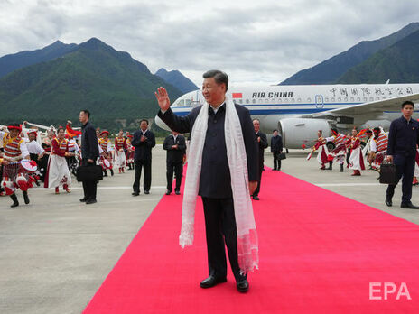Лідер Китаю вперше за 30 років відвідав Тибет