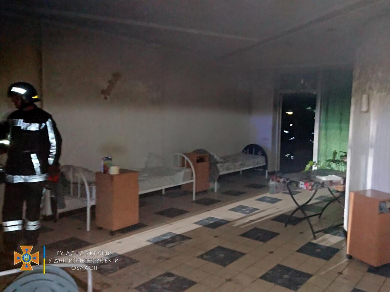 Nursing home burned at night in Kryvyi Rih – State Emergency Service of Ukraine / GORDON