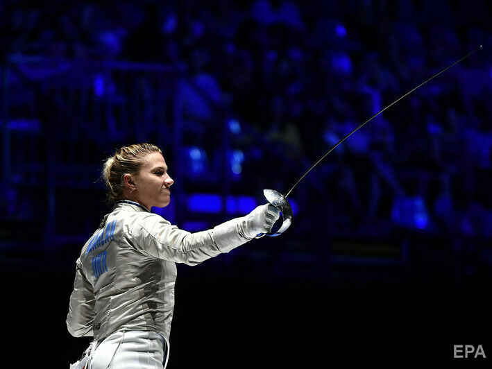 Украинская фехтовальщица Харлан, сеяная первой на Олимпиаде в Токио, проиграла в первом же поединке