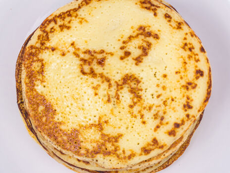 Тонкие блины на кефире с дырочками. Рецепт