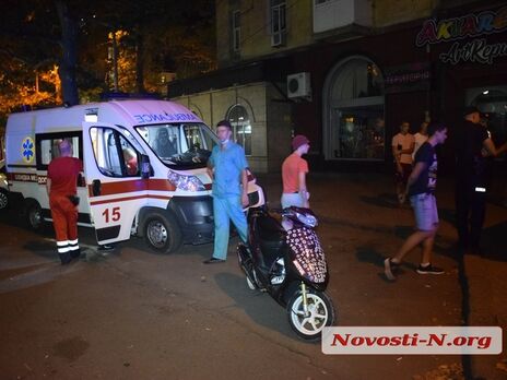 В центре Николаева подростки устроили драку со стрельбой