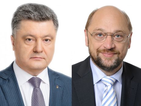 Порошенко призвал Шульца 