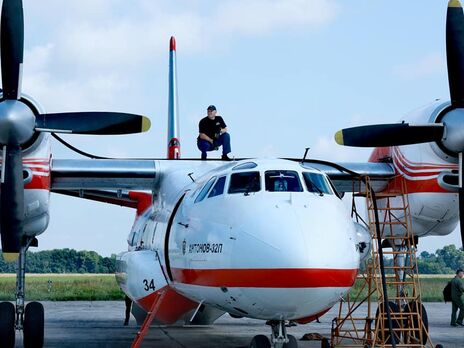 Украина отправила в Турцию два пожарных самолета ГСЧС