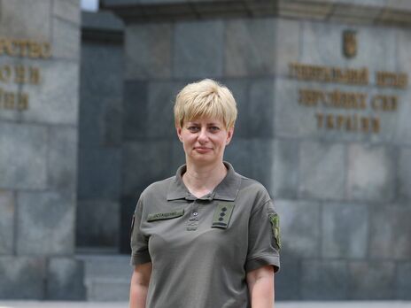 В Украине впервые женщину назначили командующей в ВСУ
