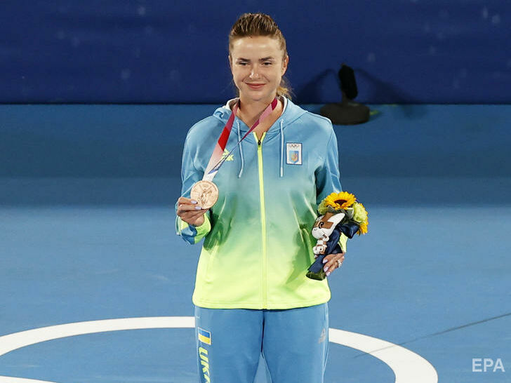 Зеленский поздравил Свитолину с первой медалью Украины в теннисе на Олимпийских играх