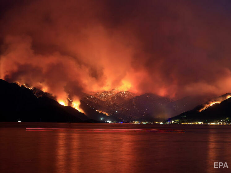 Увеличилось число жертв лесных пожаров в Турции, Эрдоган объявил о задержании возможного поджигателя