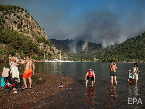 Масштабні лісові пожежі в Туреччині спалахнули 28 липня