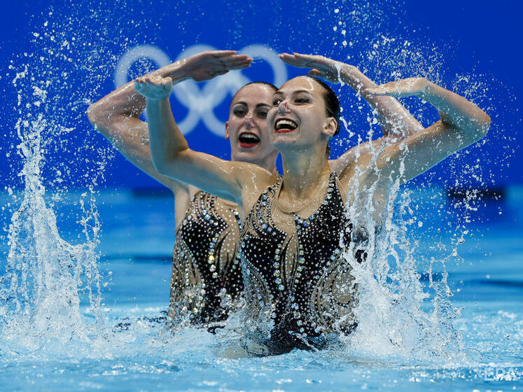 Олимпиада 2020. Украинки Федина и Савчук завоевали бронзу в синхронном плавании