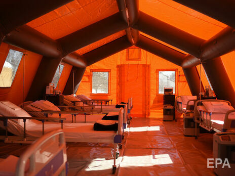 В четырех областях Украины превышена динамика госпитализаций пациентов с COVID-19