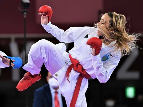 Украинская каратистка Терлюга завоевала серебряную награду на Олимпиаде 2020