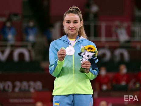 Терлюга завоювала для України третю срібну нагороду на Олімпіаді 2020