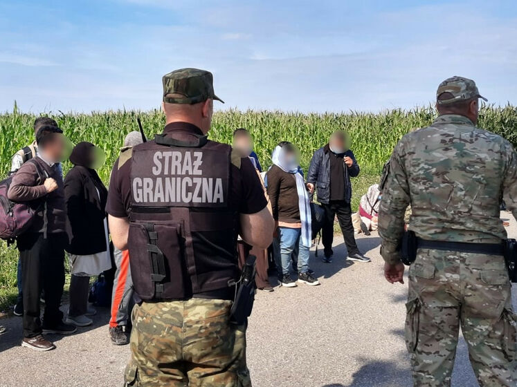 В Польше задержали рекордное число мигрантов из Беларуси