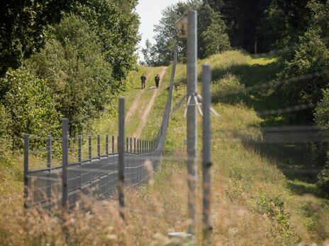 На границе с Беларусью в 2021 году литовские пограничники задержали 4110 мигрантов