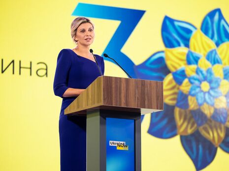 Зеленська: Мої колеги перші леді схвально сприйняли ініціативу проведення в Києві саміту 