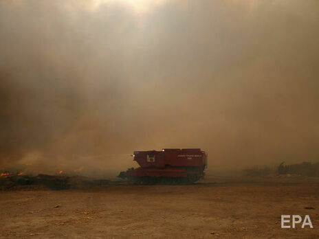 Лісові пожежі в Греції почали спалахувати 3 серпня