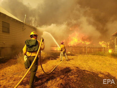У Каліфорнії пожежі знищили місто Грінвілл
