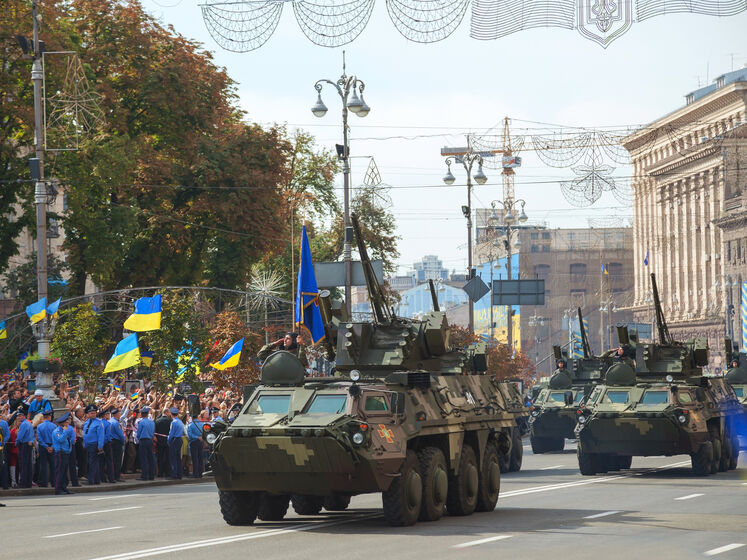 Центр Киева будут перекрывать из-за репетиций парада