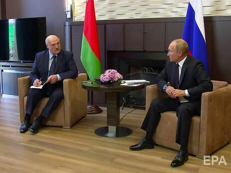 В сентябре 2020 года Путин (справа) пообещал Лукашенко кредит в размере $1,5 млрд