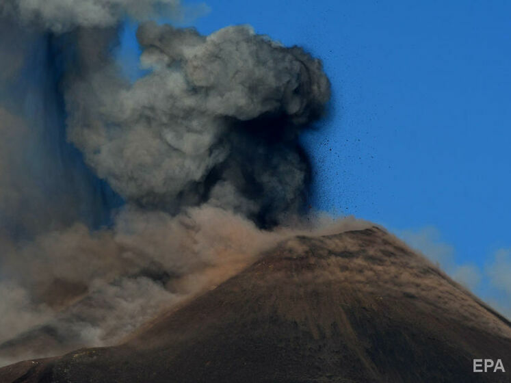 Вулкан Етна встановив новий рекорд висоти
