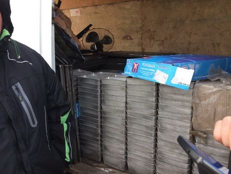 Сотрудники СБУ задержали на въезде на оккупированные территории нелегальных грузов на полмиллиона гривен