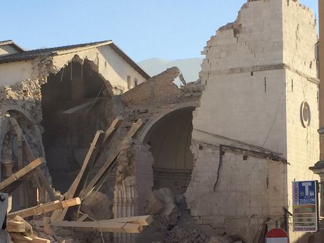 В центре Италии произошло землетрясение магнитудой 6,6