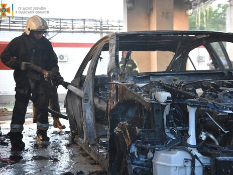 На заводе в Одессе сгорели автомобили – ГСЧС
