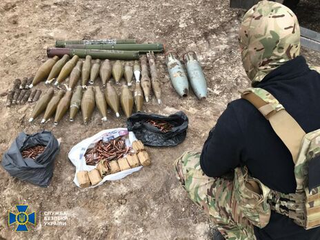 Від початку року на сході України виявили понад 200 кг вибухівки, яка належала бойовикам – СБУ