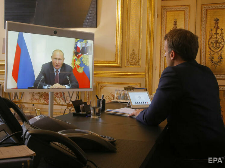 Путин в телефонном разговоре с Макроном заявил о "деструктивных действиях Киева" – Кремль