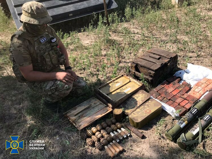 СБУ протягом доби виявила п'ять схованок із вибухівкою і гранатами в Київській, Луганській та Миколаївській областях