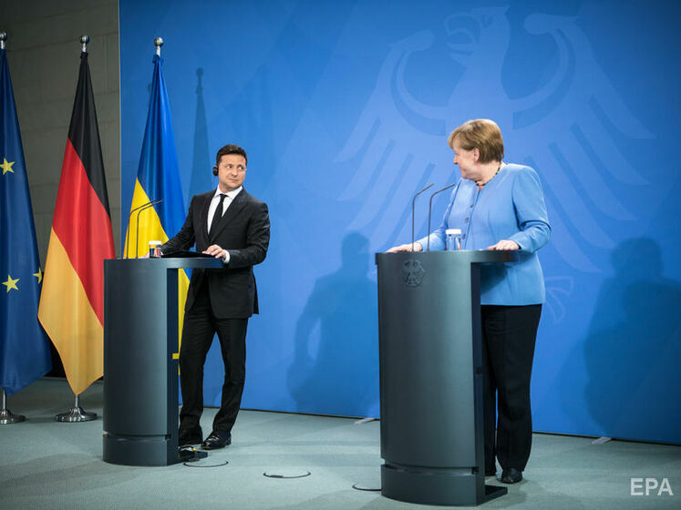 У Києві почалася зустріч Зеленського з Меркель