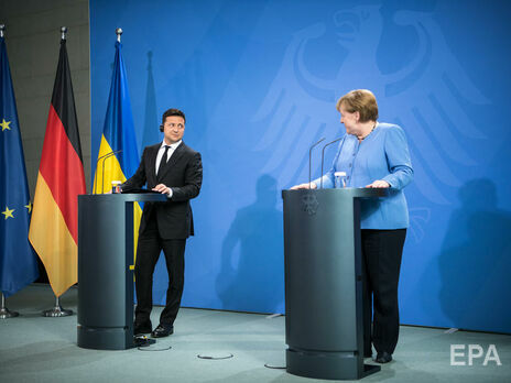Зеленський і Меркель зустрічаються сьогодні в Києві