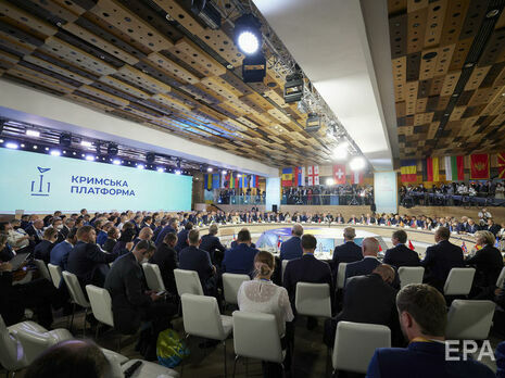 Участники саммита Крымской платформы призвали РФ беспрепятственно допустить в Крым международные организации и правозащитников