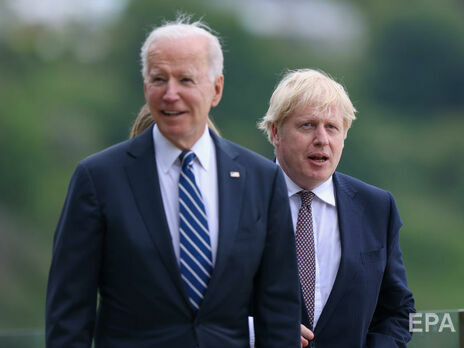 Байден и Джонсон обсудили эвакуацию граждан из Афганистана и саммит G7