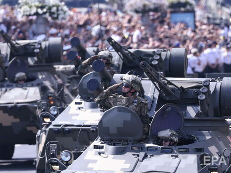 На параді показали українську військову техніку
