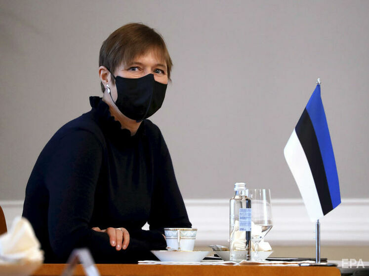 Президентка Естонії заявила, що санкції за окупацію Криму окреслюють "червоні лінії" для Росії