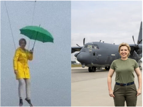 Мэри Поппинс возвращается: Верещук сменила зонтик на американский военный самолет для специальных операций