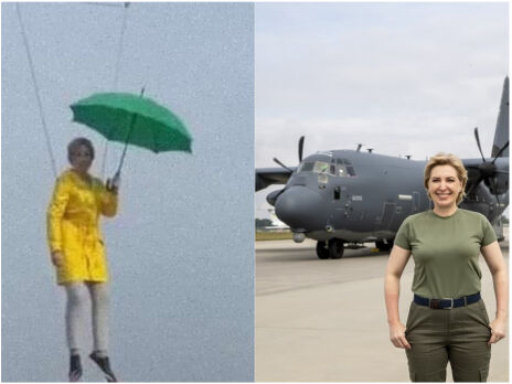 Мері Поппінс повертається: Верещук змінила парасольку на американський військовий літак для спеціальних операцій
