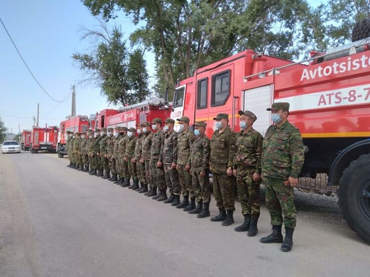 Пожежа у військовій частині в Казахстані. П'ятеро людей загинули, постраждало понад 60