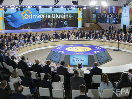 Офіційно діяльність Кримської платформи розпочато на інавгураційному саміті 23 серпня