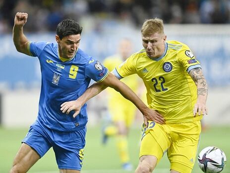 Футбольна збірна України вдруге не зуміла обіграти Казахстан у межах відбору на чемпіонат світу