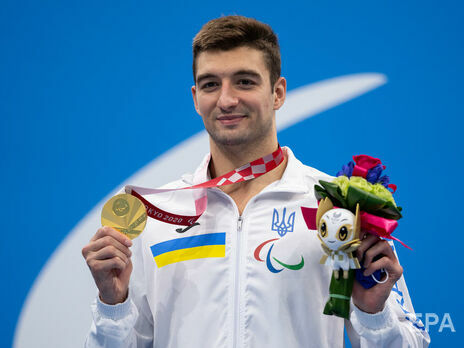 Український плавець Крипак здобув своє п'яте золото на Паралімпіаді 2020