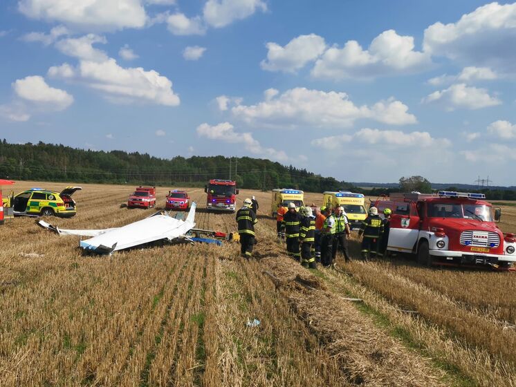 В Чехии разбился легкомоторный самолет, есть погибшие