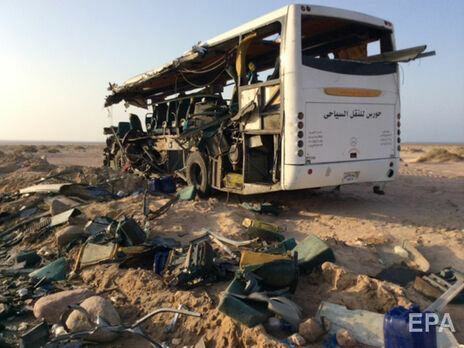 У Єгипті перекинувся пасажирський автобус. Загинуло 12 осіб, серед них – діти