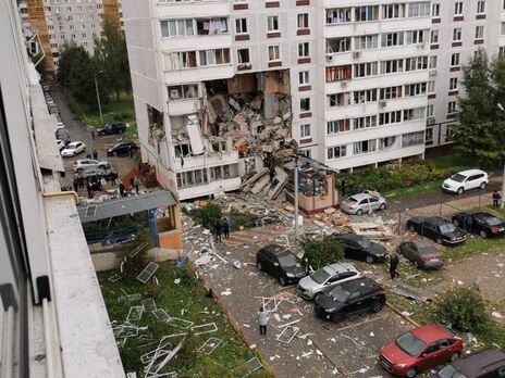 У Підмосков'ї стався вибух у житловій багатоповерхівці, є загиблі