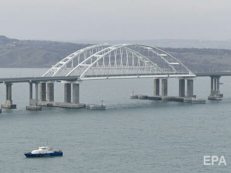 Кабмин предложил СНБО ввести санкции против лиц, причастных к строительству Крымского моста