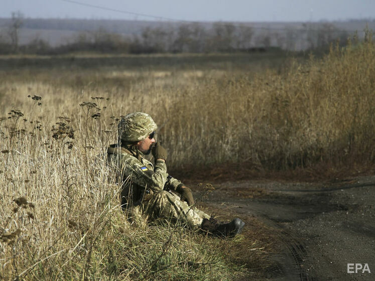 Боевики снова обстреляли украинских военных на Донбассе, погиб боец ВСУ &ndash; штаб ООС