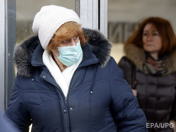 Минздрав Украины: За прошедшую неделю гриппом и ОРВИ заболели более 162 тыс. человек