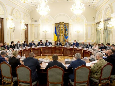 Зеленский поручил Данилову подготовить заседание СНБО на 17 сентября