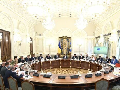 Стало известно, какие вопросы рассмотрят на заседании СНБО 17 сентября